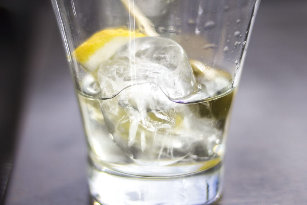 Cocktail martini bianco e prosecco